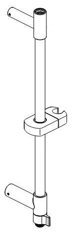 Delta Universal Showering Components RP100862PNPR 26" Round Shower Column