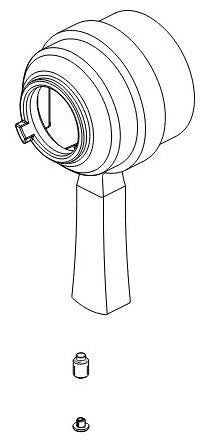 Delta Dorval RP100942CZ 17Ts Volume Handle