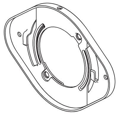 Delta Dorval:RP100949 BRACKET AND SCREWS