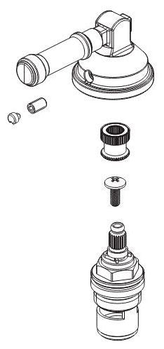 Delta RP100955AR Handle with Valve Cartridge