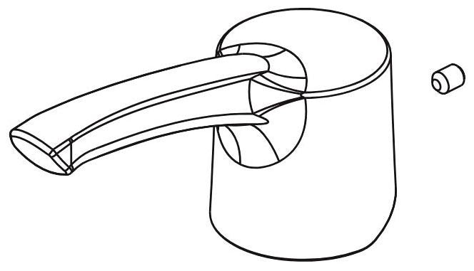Peerless Parkwood RP100990BN Handle kit