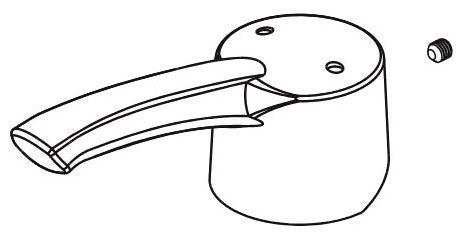 Peerless Parkwood RP101012SS Handle kit