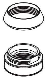 Peerless Parkwood RP101013BL Bonnet Nut & Cap