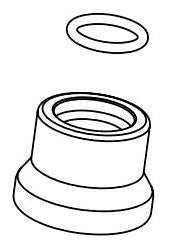 Brizo Artesso RP101128PC Spout Tip