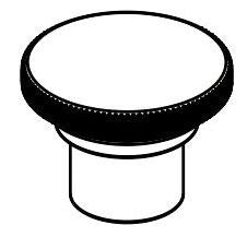 Brizo Invari RP101136PN Tub Filler Finial