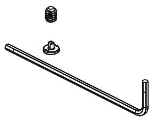 Brizo Invari RP101150NK Screw-Set, Button & Wrench
