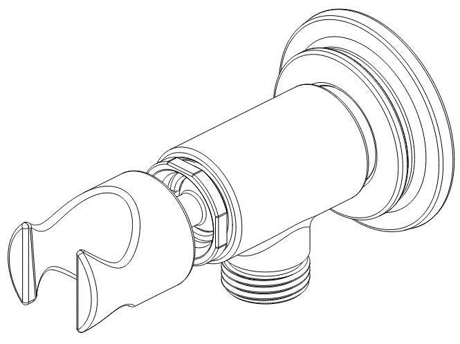 Brizo Invari RP101167GL Wall Mount Handshower Assembly