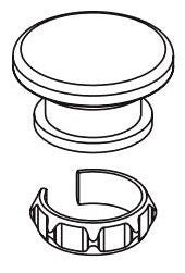 Brizo Invari RP101183NK Valve Handle Cap - Large