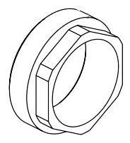 Brizo RP101240 RO Bonnet Nut