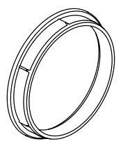 Brizo RP101241 RO Glide Ring