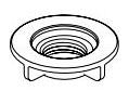 Delta No Brand RP101282 Mounting Nut