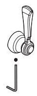 Peerless Elmhurst RP101321OB Handle kit