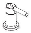 Delta Nicoli RP101373PC Hot & Cold Lever Handles