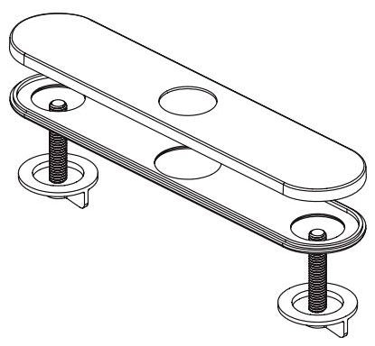 Delta Keele RP101404BL Escutcheon Assembly