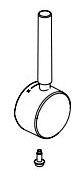 Delta Theodora RP101409SP Handle and setscrew