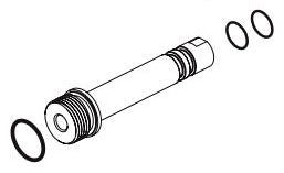 Delta Trillian RP101442 Spout Tube and O-ring