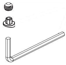 Delta Trillian RP101447SS Handle Set Screw, Cover andWrench