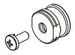 Delta Trillian RP101461 Adaptor and Screw