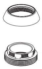 Delta Pierce RP101500PC Bonnet Nut and Cap