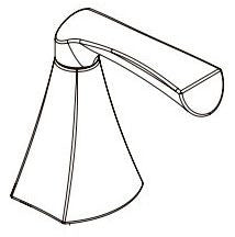 Delta Pierce RP101503PC Handle Kit