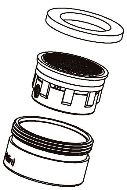 Delta Foundations RP101529PC Aerator and Wrench