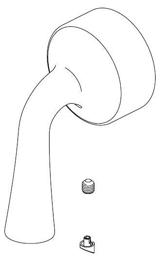 Delta Kayra RP101548CZ Handle Set Screw and Button
