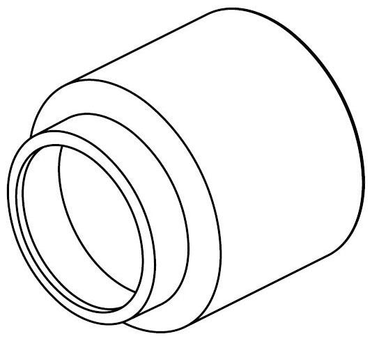 Brizo Kintsu RP101585BNX Trim Sleeve - 17T