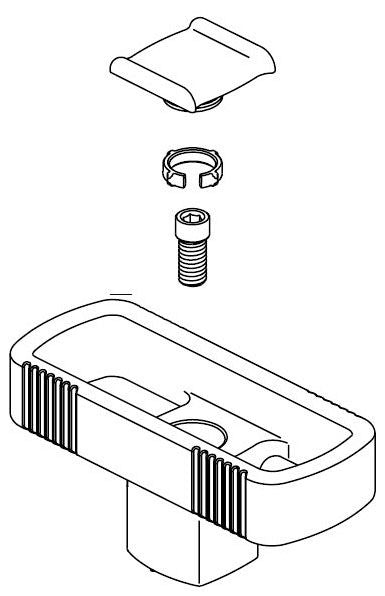Brizo Kintsu RP101591GL Temperature Handle - Knob