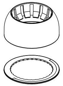 Delta RP101646BL Bonnet Cap and Indicator Ring