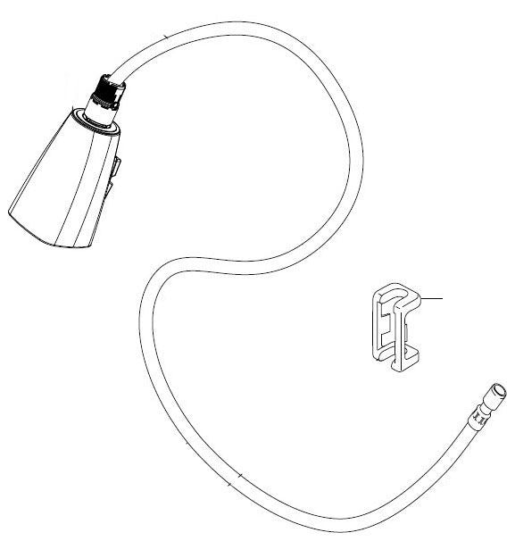 Delta Orson RP101718SP Wand Assembly