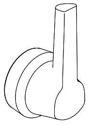 Delta Galeon RP101739SSPR 14S Shower Handle, Screw And Button