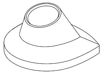 Delta Galeon RP101755BL Handshower Escutcheon