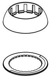 Delta Galeon RP101761KSPR Bonnet Cap, Nut And Indicator