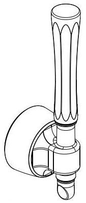 Brizo Tulham RP101787BLBNX Handle Kit - Bar