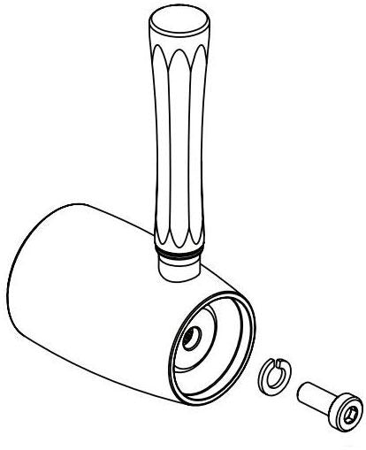 Brizo Tulham RP101789PN Handle Kit - Instant Hot