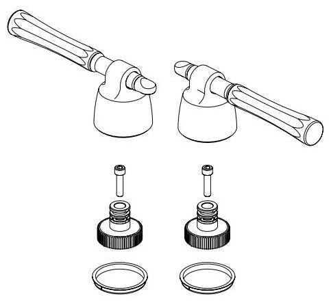 Brizo Tulham RP101793SL Handle Kit - Bridge