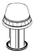 Brizo Tulham RP101796GLPG Base & Gasket