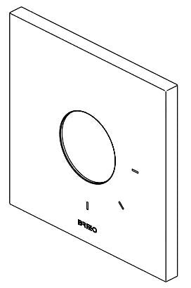 Brizo RP101836PC Escutcheon - Frank Lloyd Wright Bath Collection