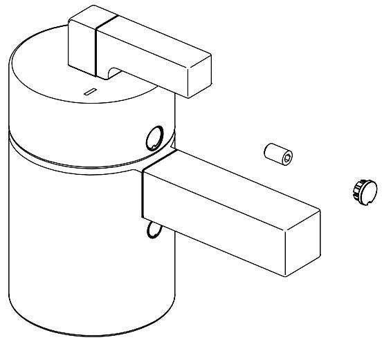 Brizo Frank Lloyd Wright RP101838SL Lever Handle Kit