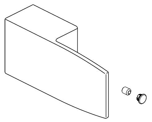 Delta Modern RP101847BL Handle Kit