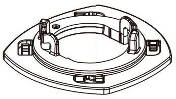 Peerless Xander RP101913BN Flange and gasket