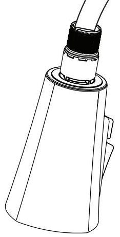 Delta Hyde RP101926PC Wand Assembly (ShieldSpray)