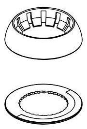 Delta RP101957PC Bonnet Cap, Nut And Indicator