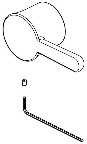 Delta Greydon RP101960PC Single Metal Lever Handle Assembly - 14 Series