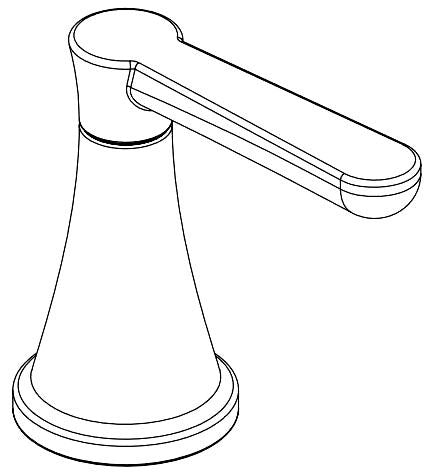 Delta Greydon RP101965BL Two Metal Lever Handle Kit