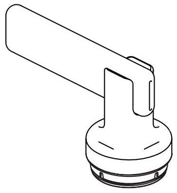 Brizo Allaria RP101988NK Handle Kit-Lever - Free Standing Tub Filler