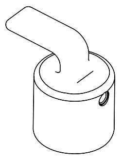 Brizo Allaria RP102001GL Diverter Handle