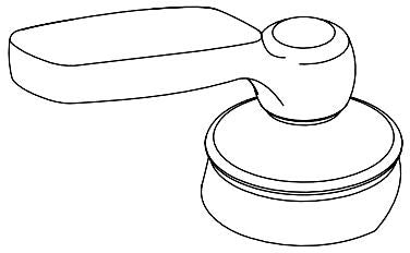 Delta Woodhurst RP102038BL Handle Kit