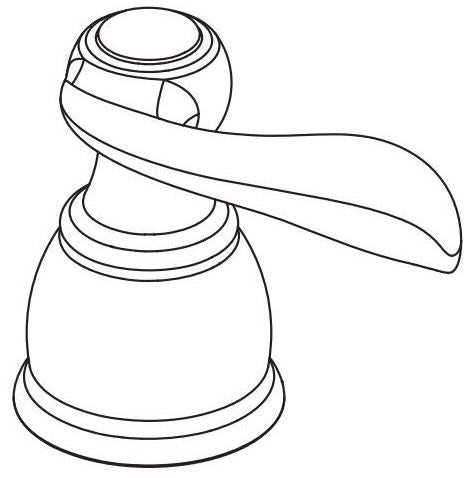Delta Windemere RP102084PC Two Metal Lever Handle Kit