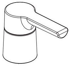Peerless Flute RP102105BL Handle assembly